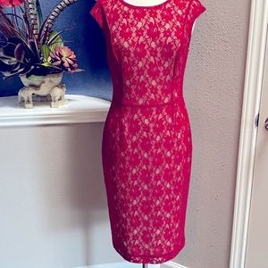 Red Lace Dress